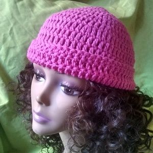 Pink beanie